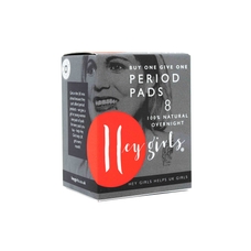''Hey Girls'' Overnight Period Pads - pack of 8