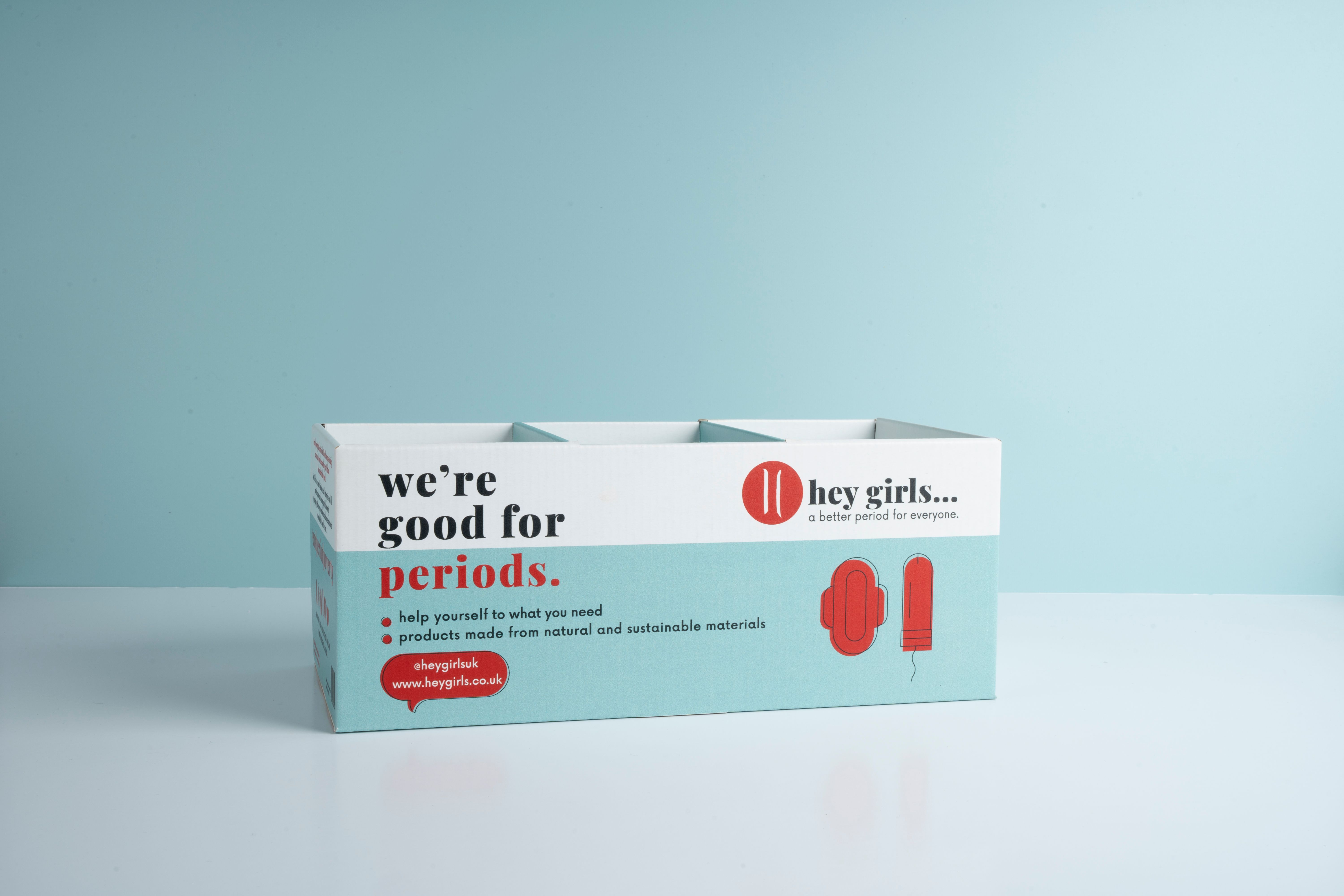 Hey Girls Cardboard Trough