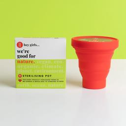 Hey Girls Menstrual Cup Cup Sterilising Pot