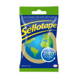 Sellotape Zero Plastic Tape - 24mmx30m