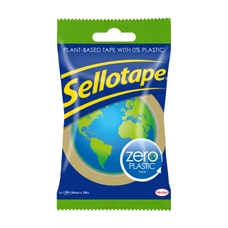 Sellotape Zero Plastic Tape - 24mmx30m