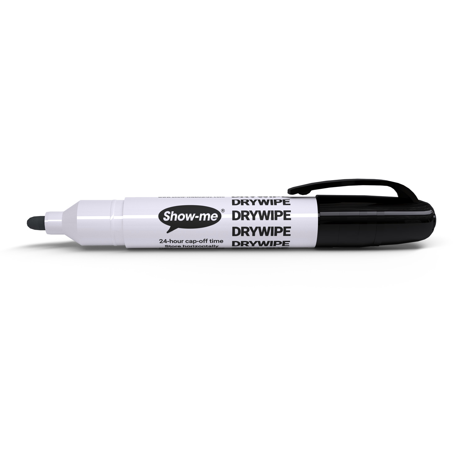 Show-me Teacher Drywipe Pen Bul Blk P10