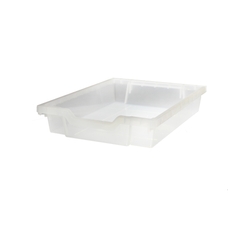 Gratnells Shallow Antimicrobial Tray Translucent