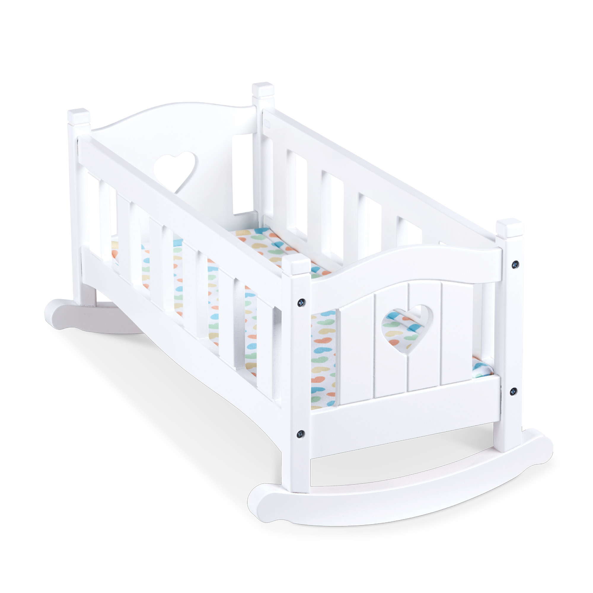 White Wooden Play Cradle
