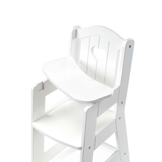 White Wooden Play Highchair
