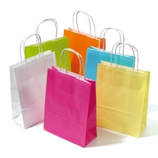 Classmates Paper Bags - Assorted Colours - Pack of 36