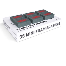 Show-me Mini Foam Board Eraser - Grey - Pack of 35