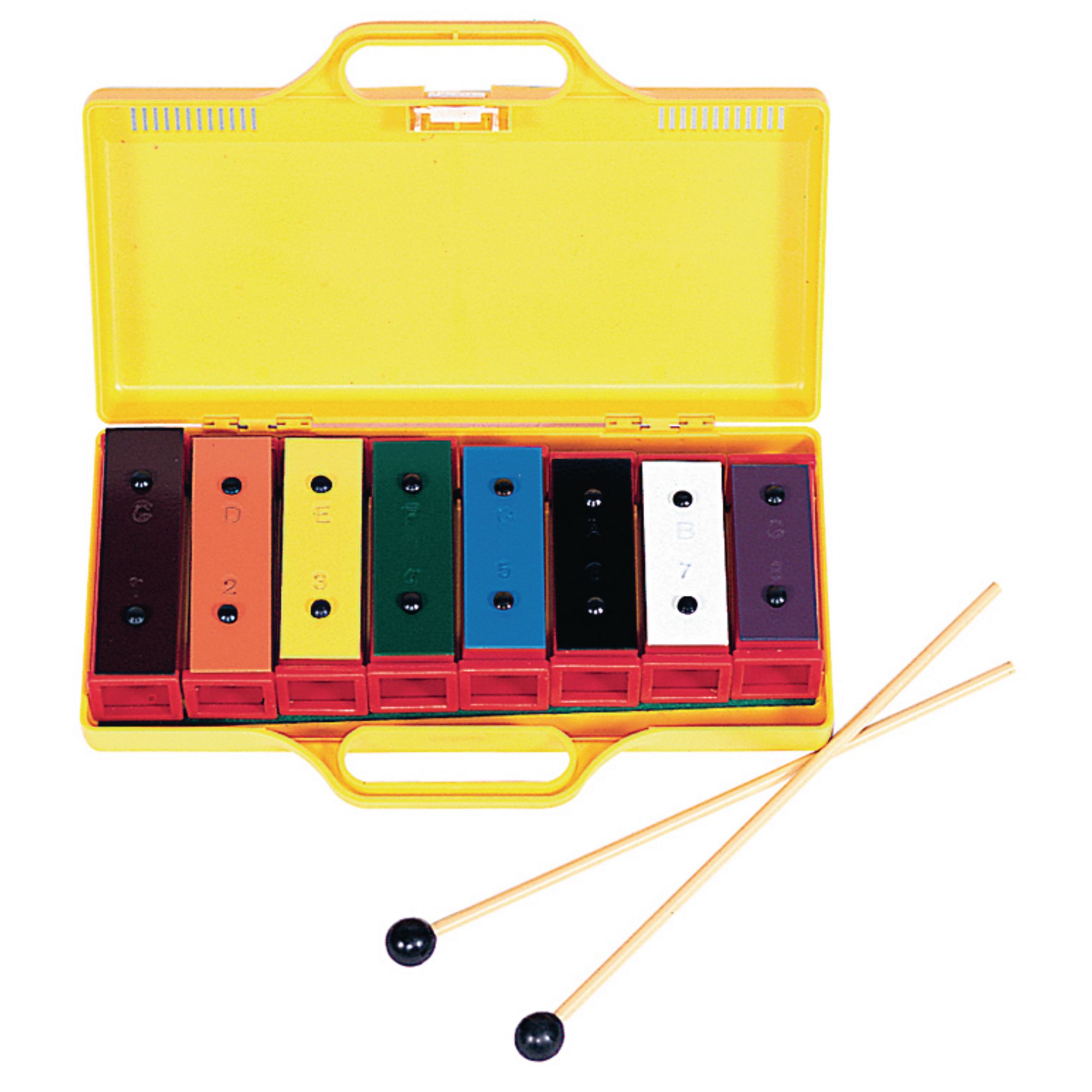 8 Note Chime Bar Set With Case