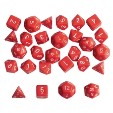 Polyhedron Number Dice from Hope Education - Pack of 35