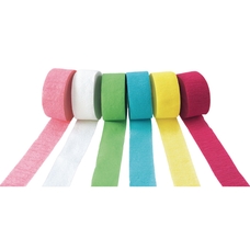 Classmates Crepe Paper Streamers - Pastels - Pack of 6