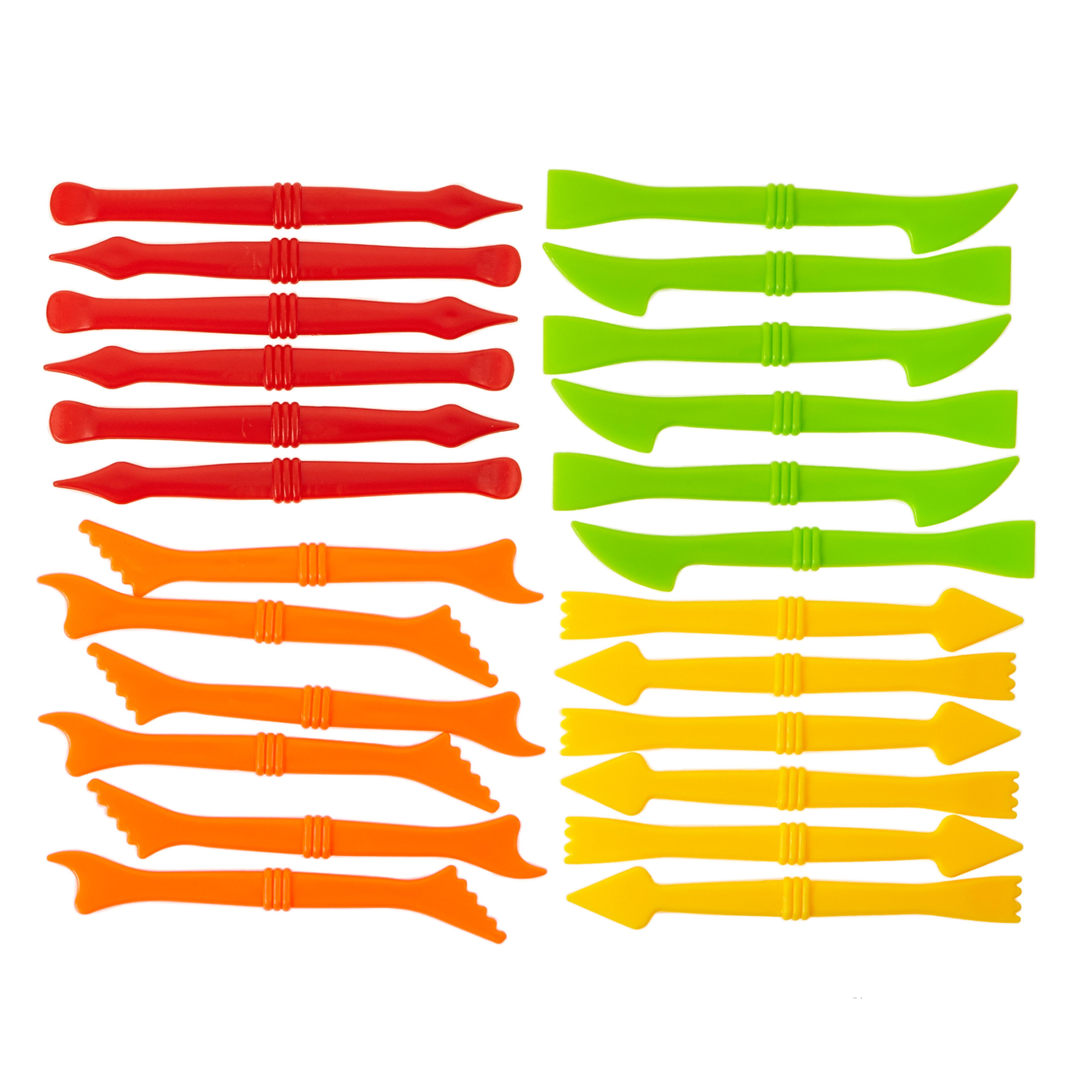 Classmates Plastic Modelling Tools - Pack of 24
