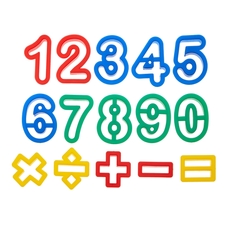 Classmates Number Cutters - Pack of 15