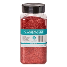 Classmates Glitter 500g - Red