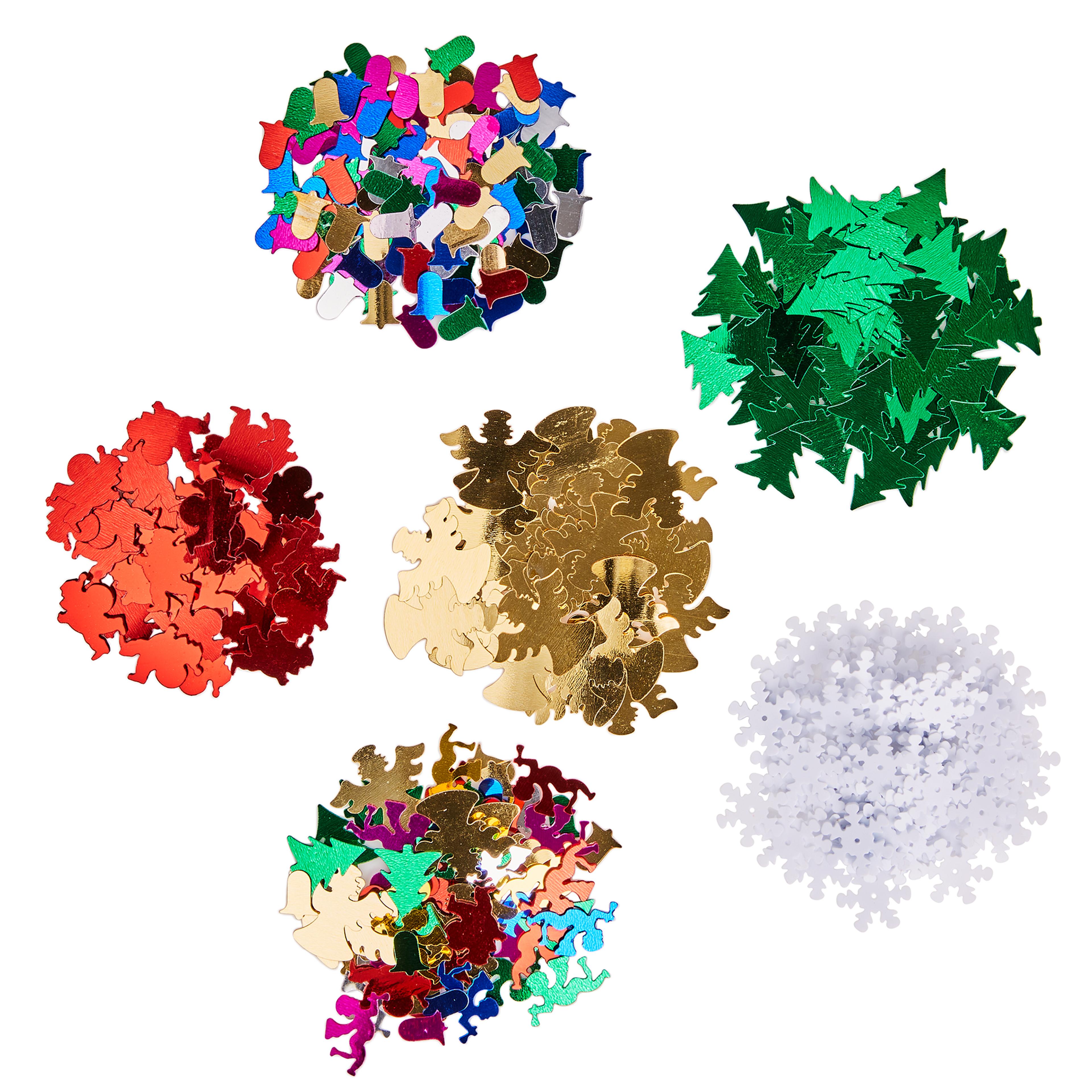 Classmates Christmas Sequins Pack of 6