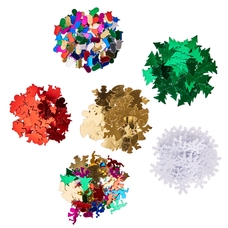 Christmas Sequins Pack of 6