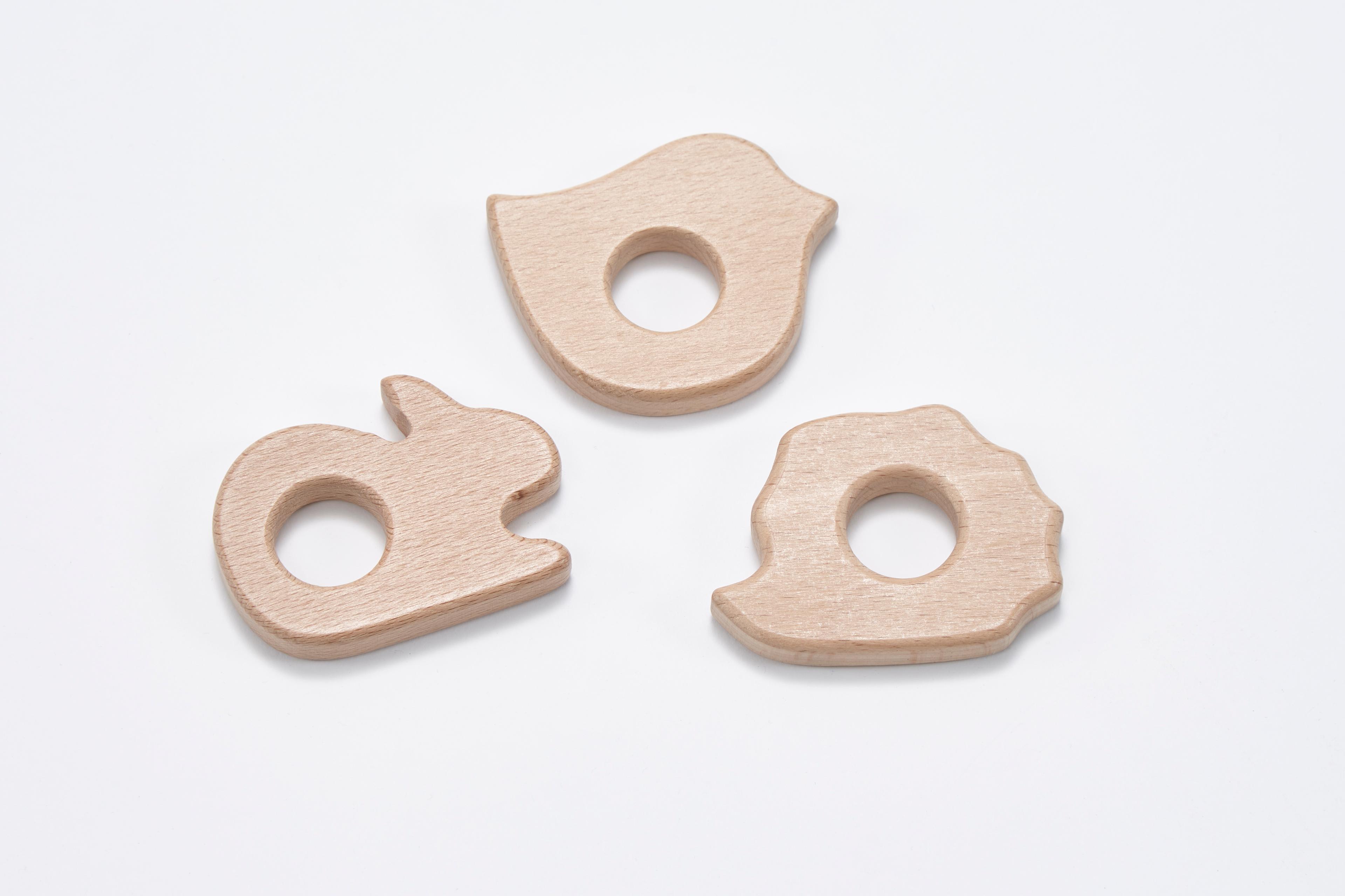 Wooden Grasping Toys - Woodland Animals from Hope Education