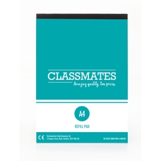 Classmates Refill A4 160 Page Headbound Pad - Pack of 10