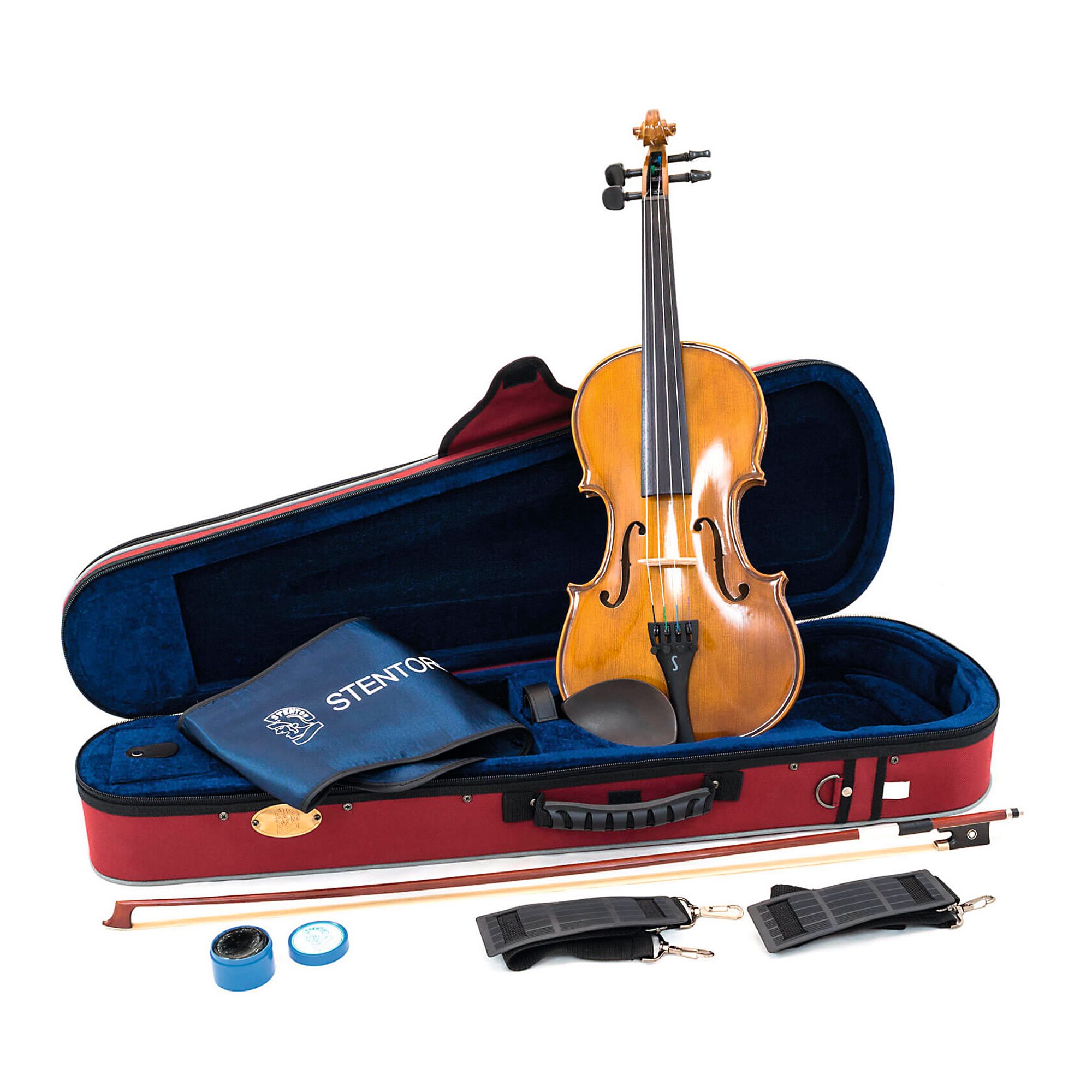 極上品☆Stentor student II 1 2 バイオリン 子供用 - 弦楽器