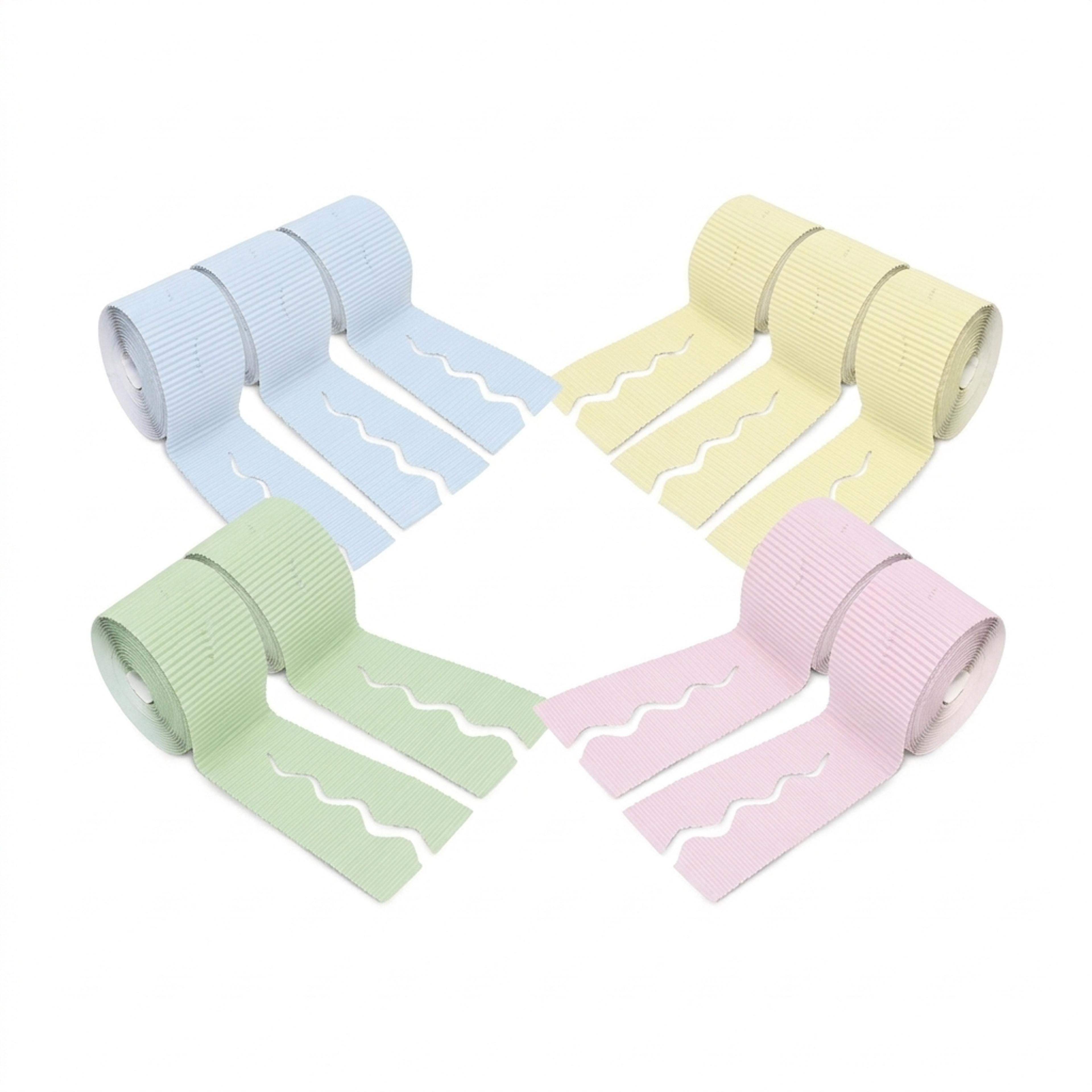 Classmates Pastel Corrugated Border Rolls