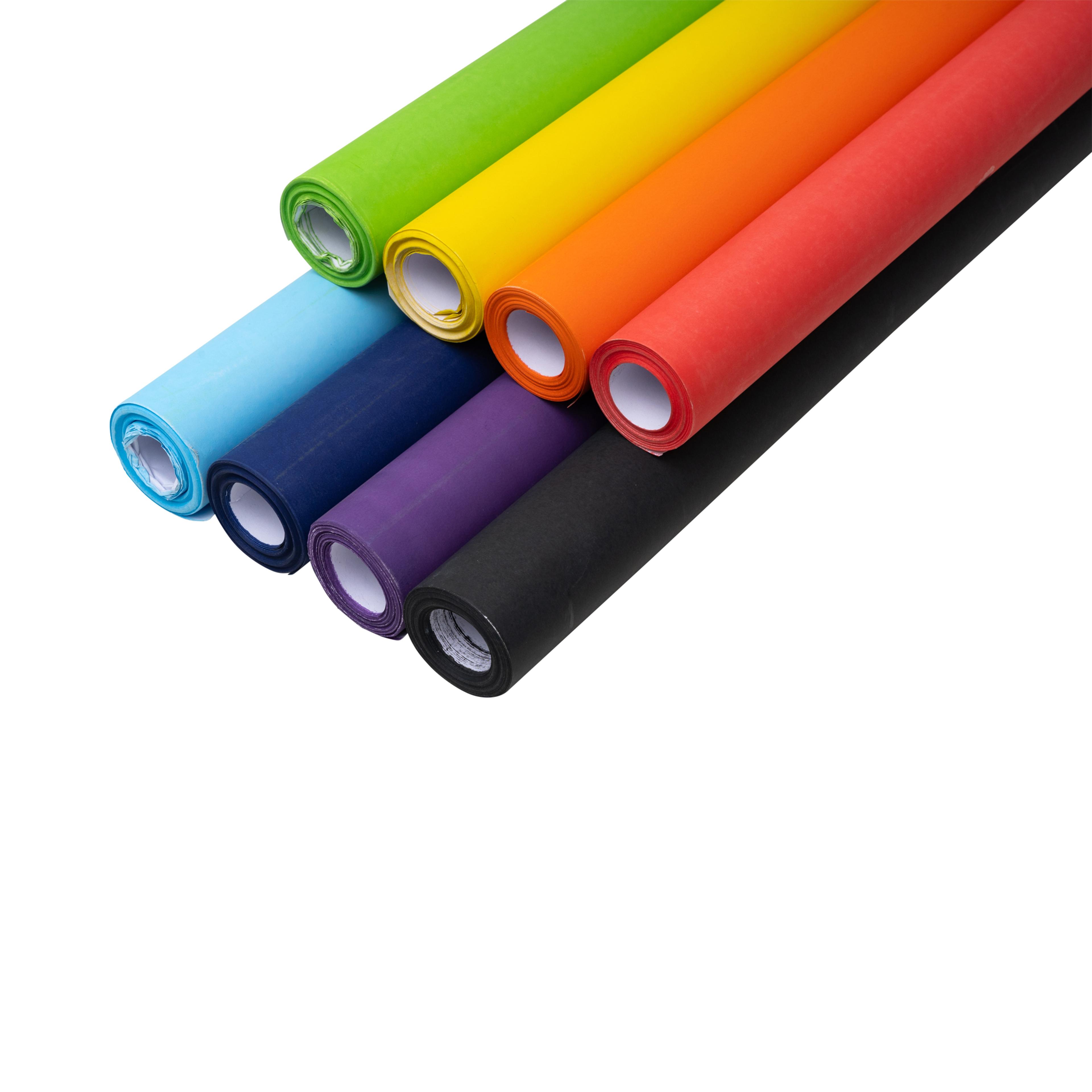 Classmates Extra Wide Assorted Poster Paper Rolls - 1020mm x 10m - Pack of 8