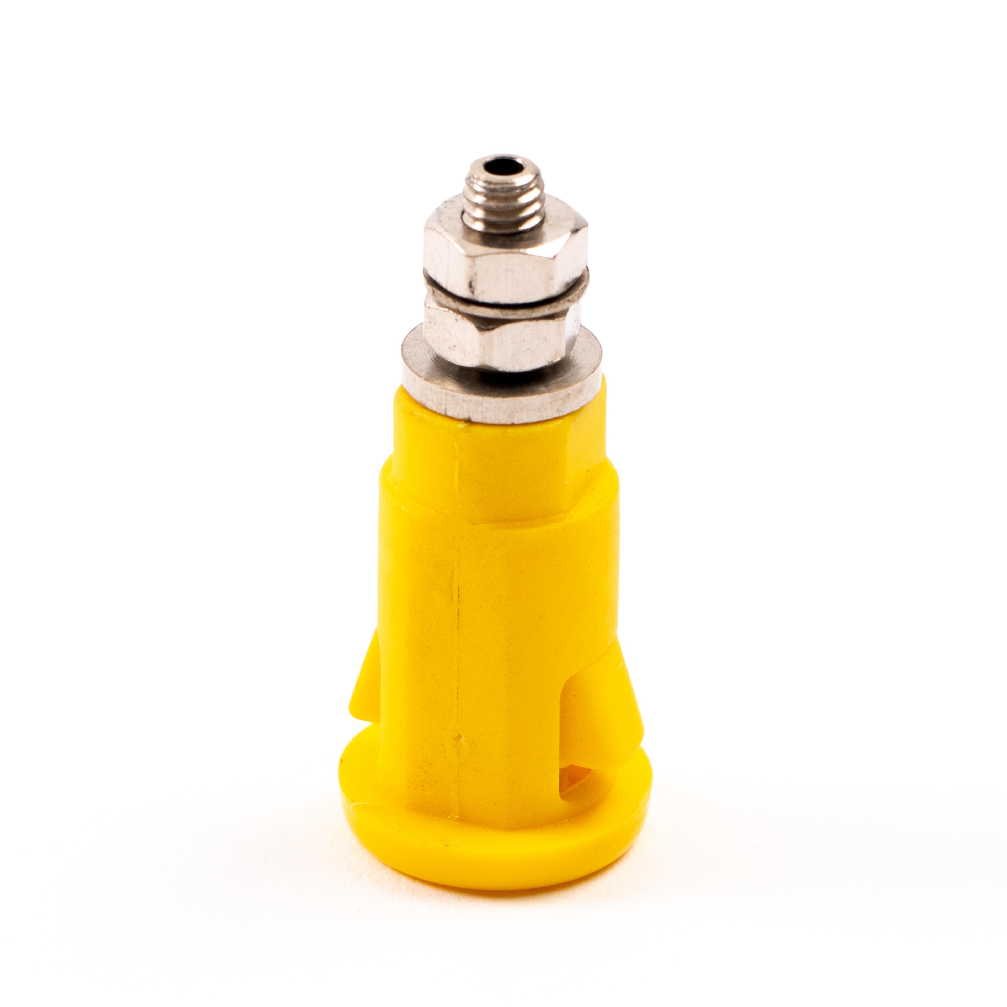UNILAB Replacement Terminal Socket for SpaceSaver Bench & Spacesaver Ranger Power Units - Yellow