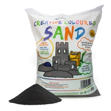 Coloured Sand - Buffalo Grey 15kg Bag 