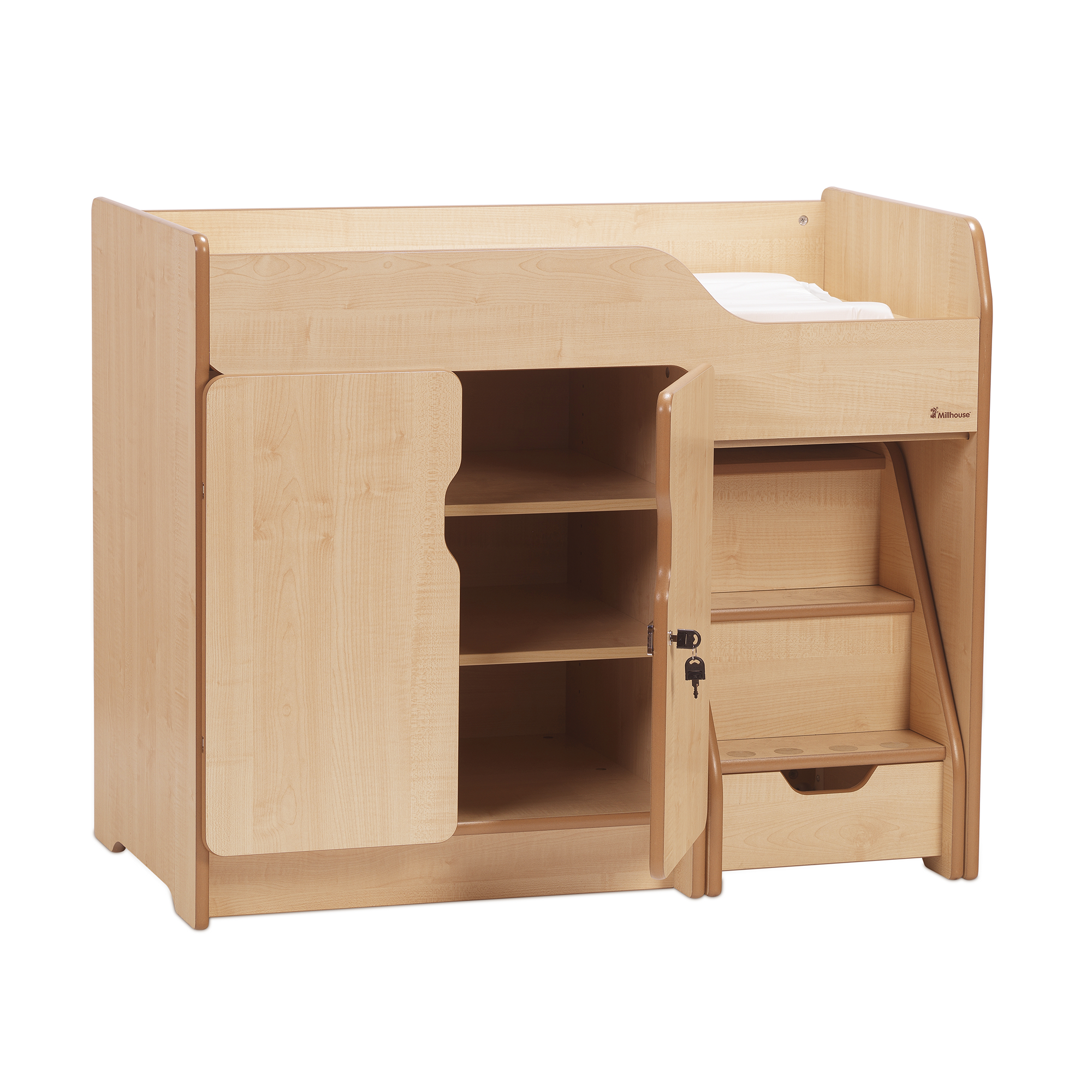 changing table with steps