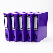 Pukka Box Files - Purple - Pack of 10