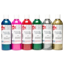 Scola Artmix Ready Mixed Paint - 300ml - Glitter - Pack of 6