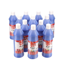 Scola Artmix Ready Mixed Paint - 600ml - Brilliant Blue - Pack of 12