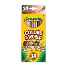 Crayola Colors of the World Coloured Pencils - Pack of 24