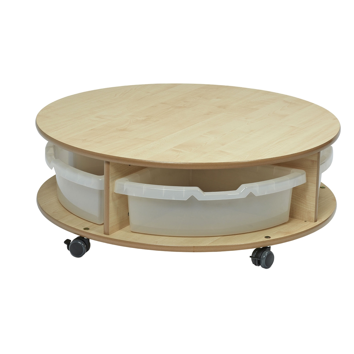Small Round Unit Millhouse Mobile Circular Unit with 4 Trays | HC1873324 | Findel ...