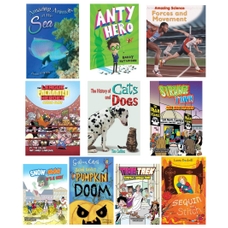 Accelerated Reading Quick Reads for Reluctant Readers Levels 3.0-5.0 - Pack of 10