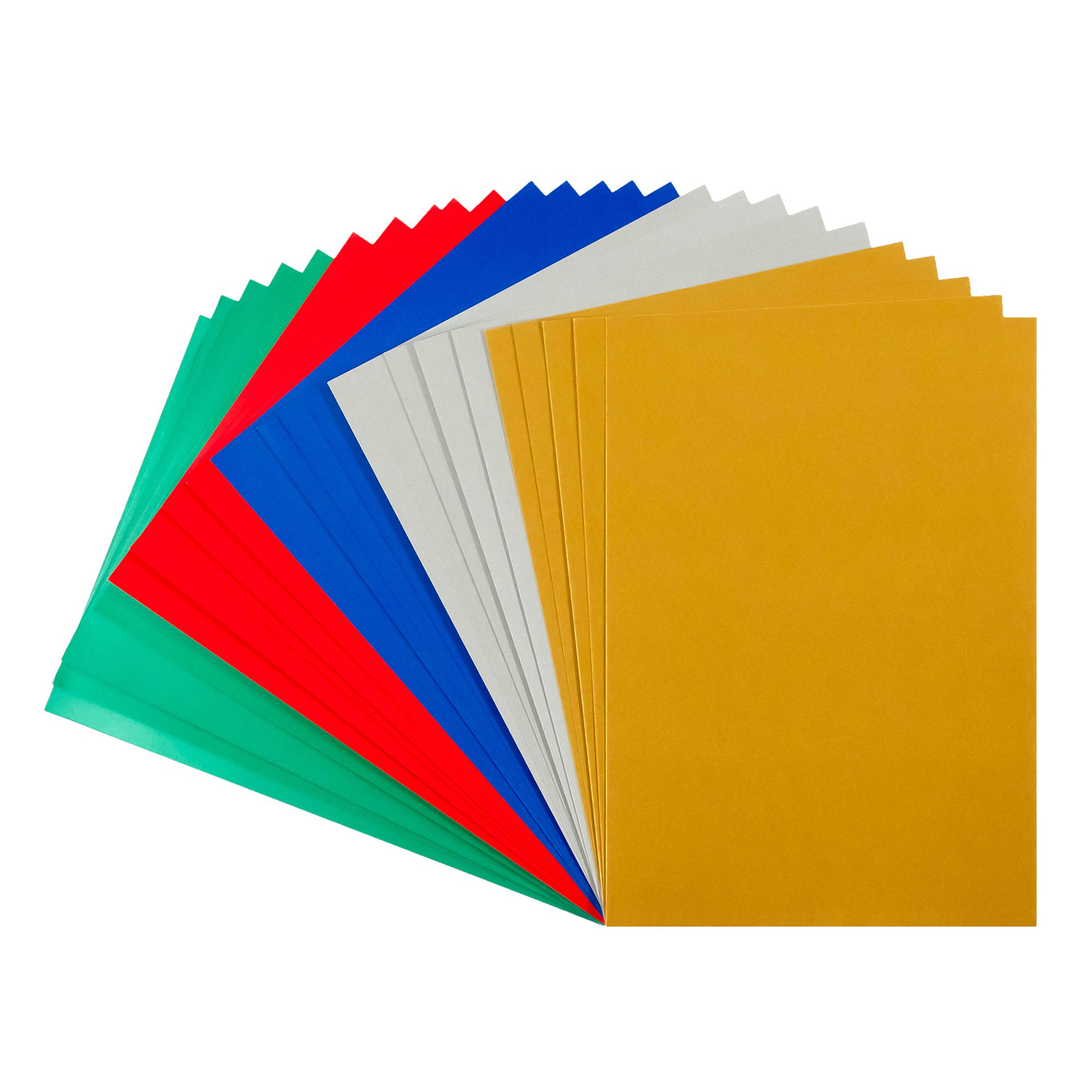 Metallic Assorted Card - A4 - Pack of 25