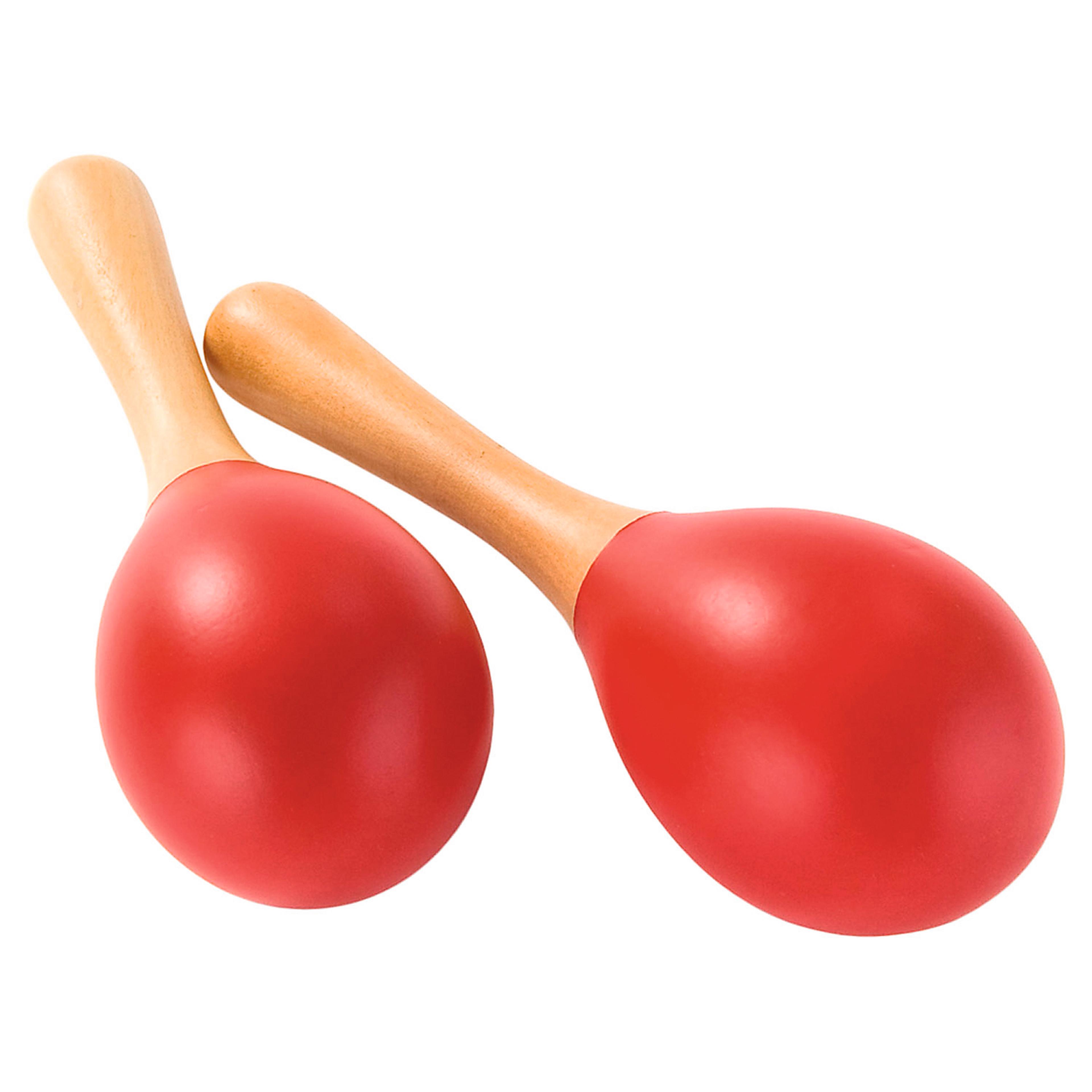 PERCUSSION Plus Wood Maracitos - Red