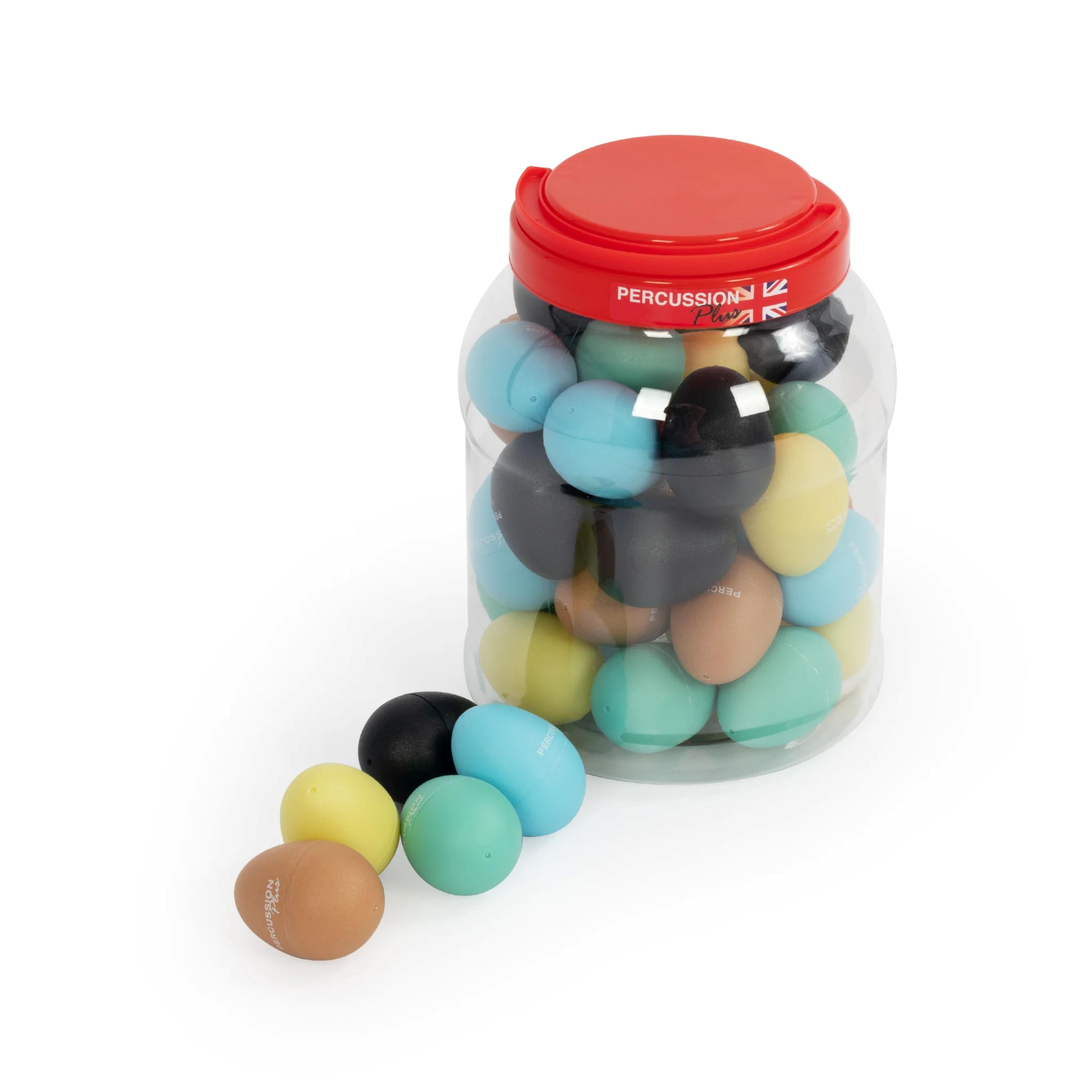 PERCUSSION Plus Egg Shakers - Pack of 40