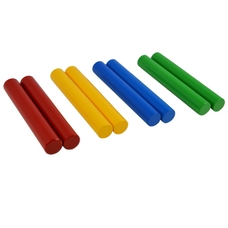 Wooden Claves - Pack of 4 Pairs
