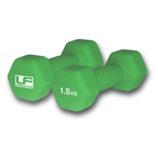 Urban Fitness Hex Dumbbells - Green - .5kg