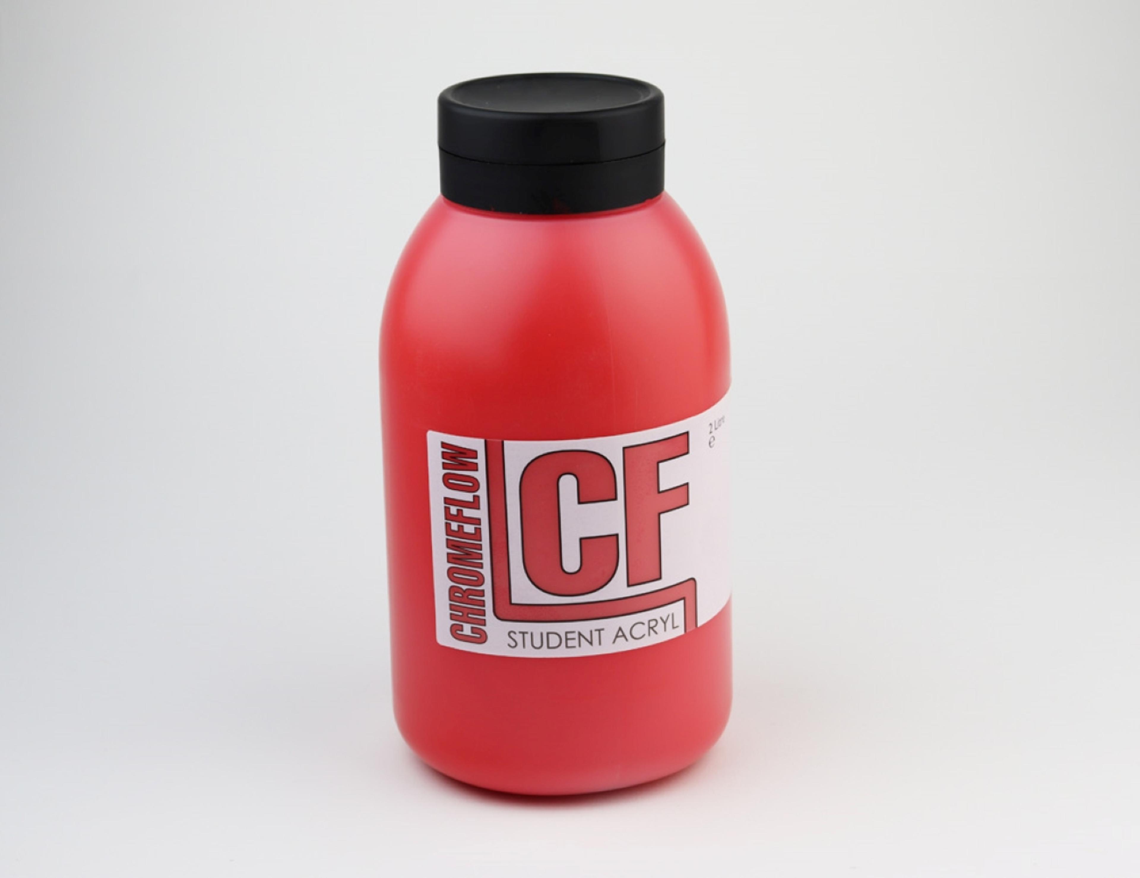 Chromeflow CF Student Acryl - Transparent Vermilion - 2L