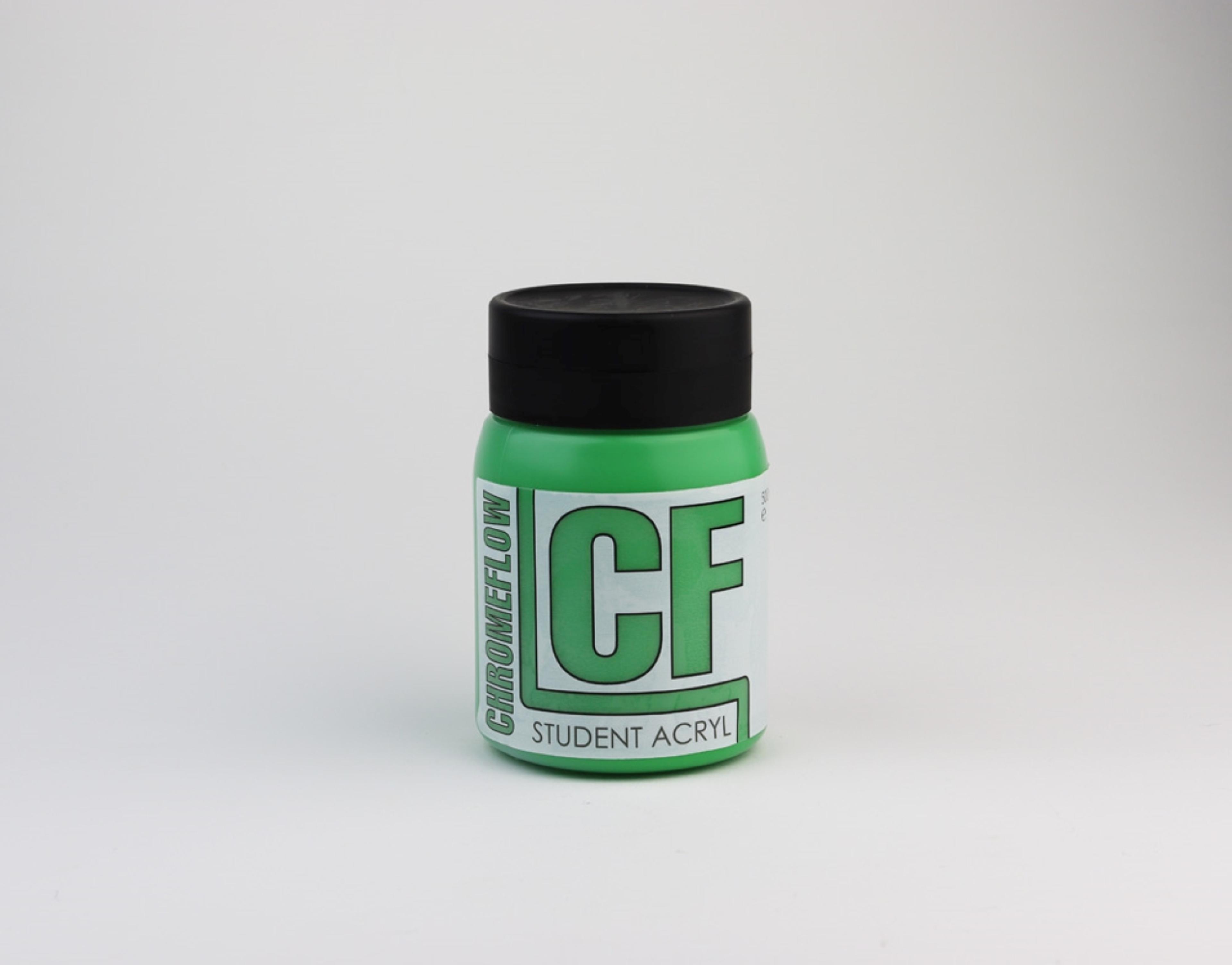 Chromeflow CF Student Acryl - Cadmium Green Hue - 500ml