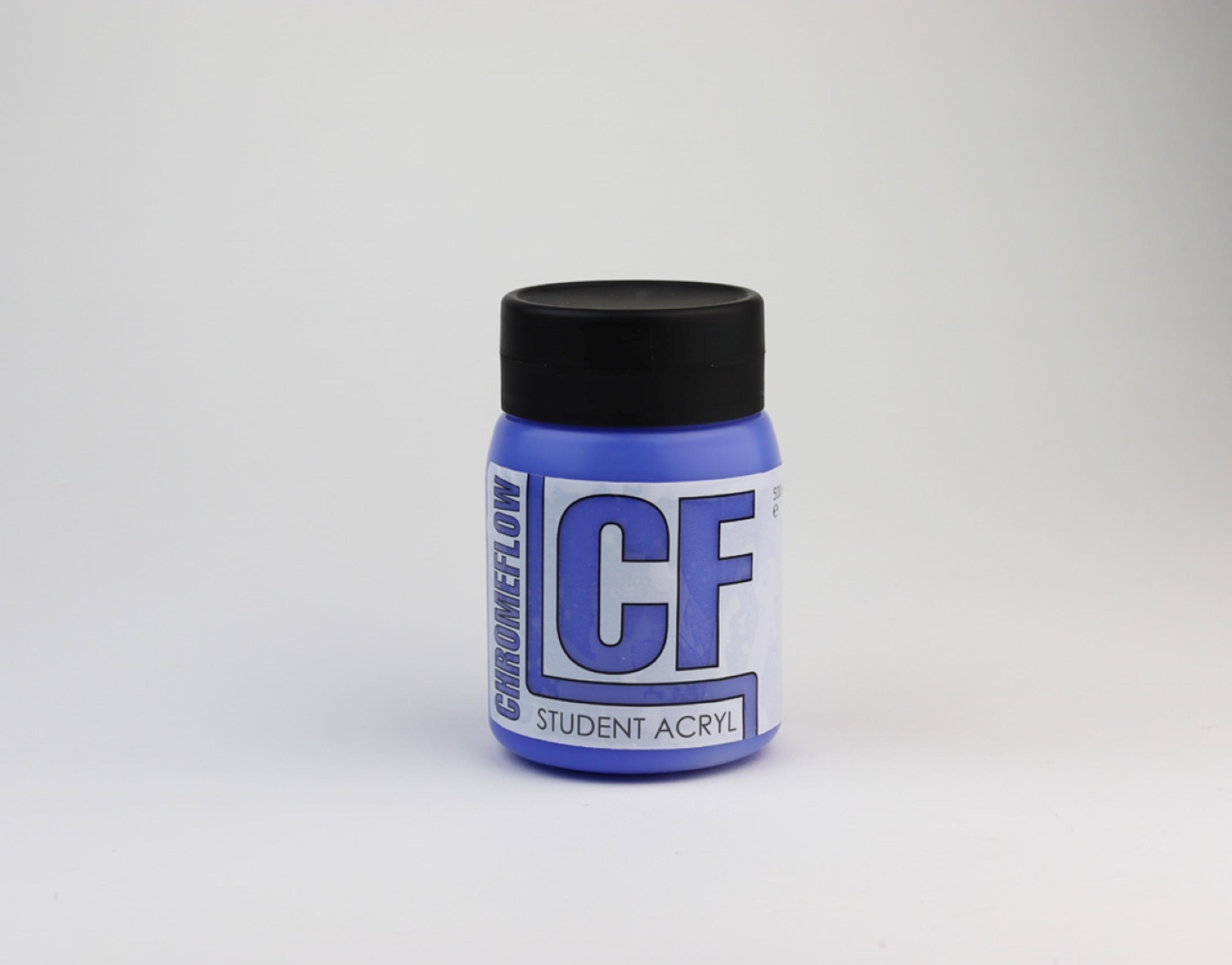 Chromeflow CF Student Acryl - Cobalt Blue - 500ml