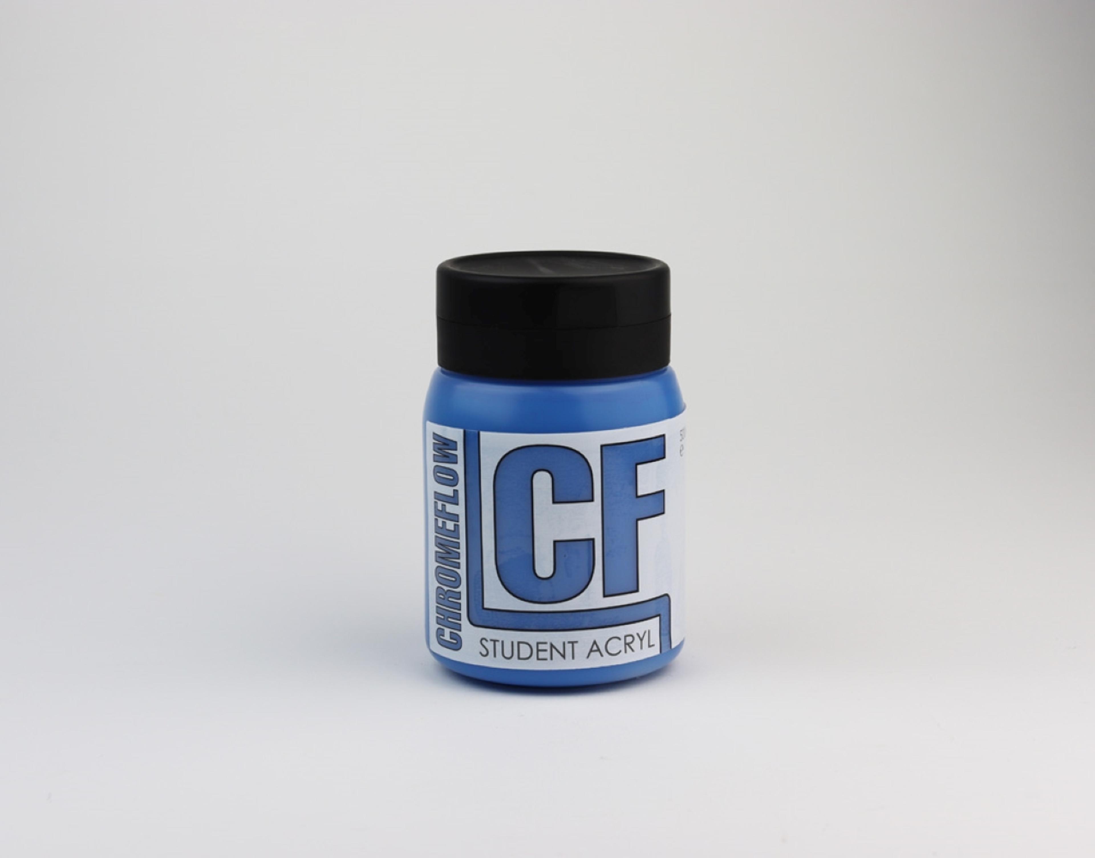 Chromeflow CF Student Acryl - Primary Cyan - 500ml