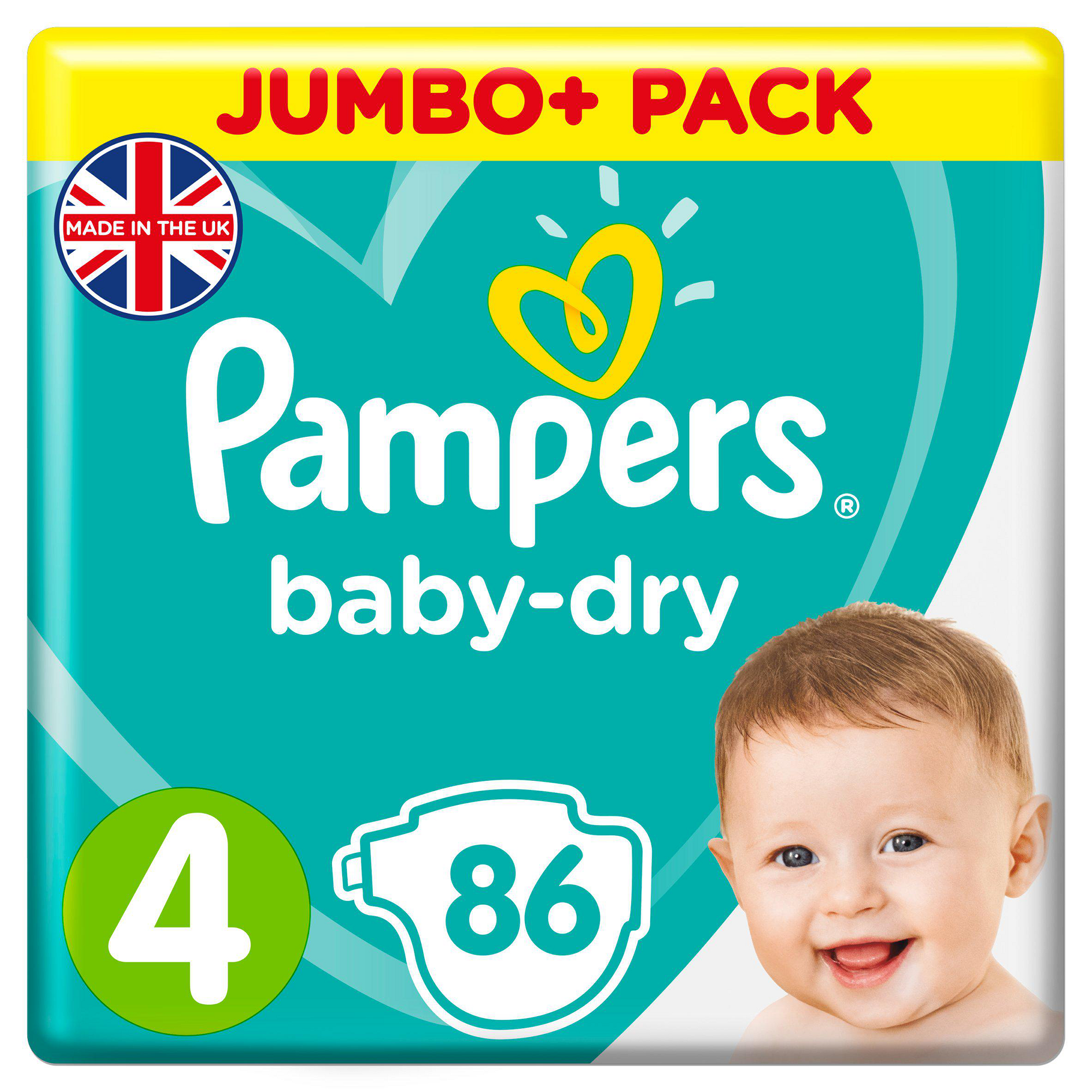 Pampers Baby Dry S4 86 Pack