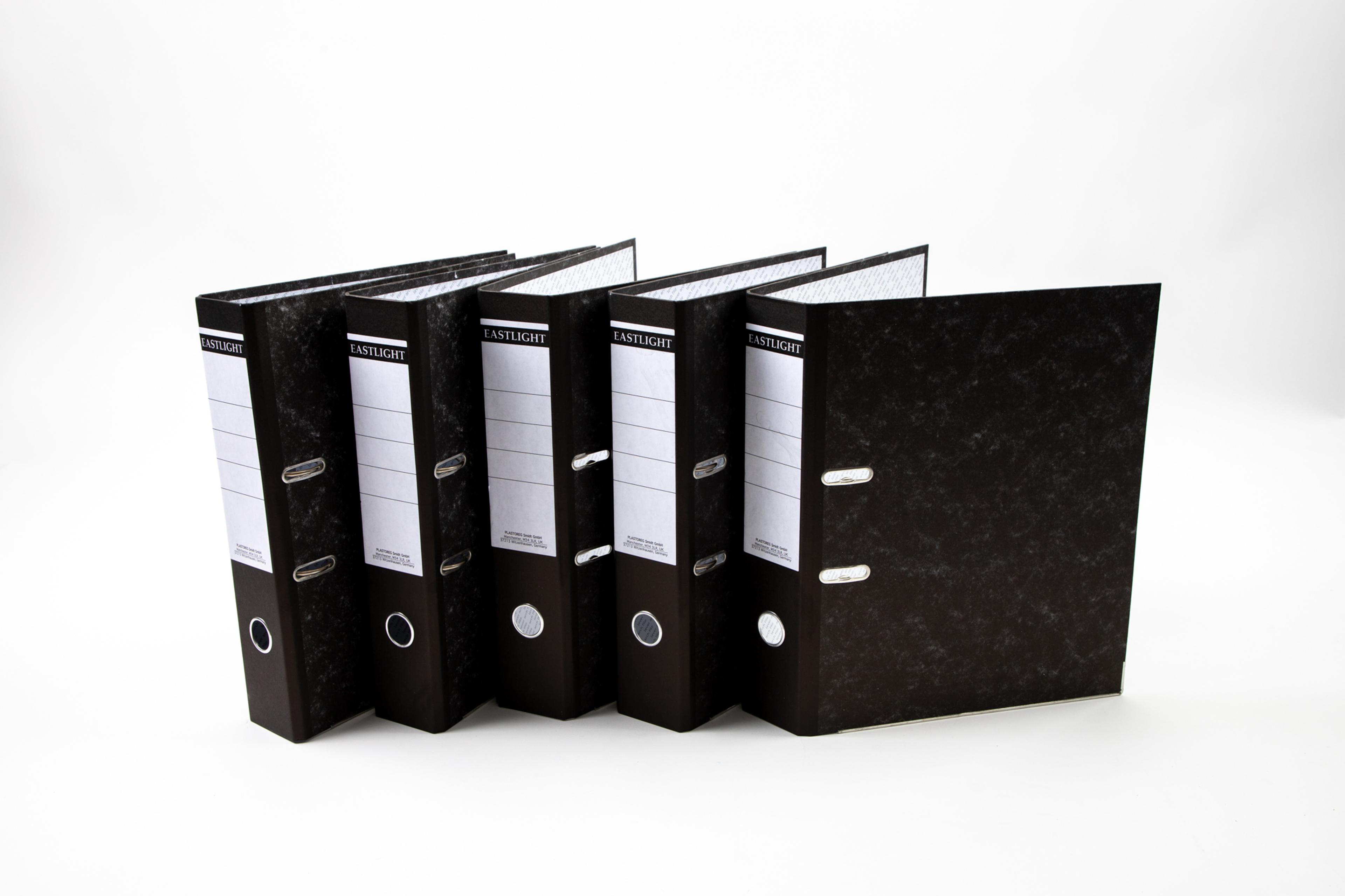 Marble Effect Lever Arch Files - Pack of 10