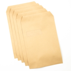 C4 Manilla Press Seal Window Envelopes (115gsm) - Pack of 250