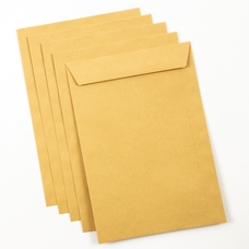 Envelope Manilla Gummed Plain 254x178mm - Pack of 500