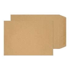 Envelope Manilla Gummed Plain 254x178mm