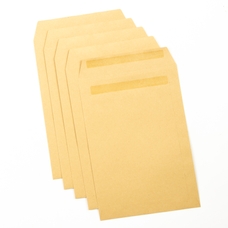 Envelope Manilla Self Seal Plain - 254x178mm - Pack of 500