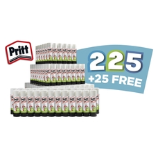 Original Pritt Glue Stick - 43g - Pack of 225 + 25 FREE
