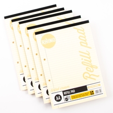 Tinted Refill Pads - 50 Sheets - Cream - Pack of 6